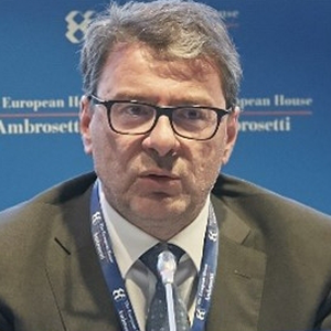 Giancarlo Giorgetti (Italian Minister of Economy and Finance)